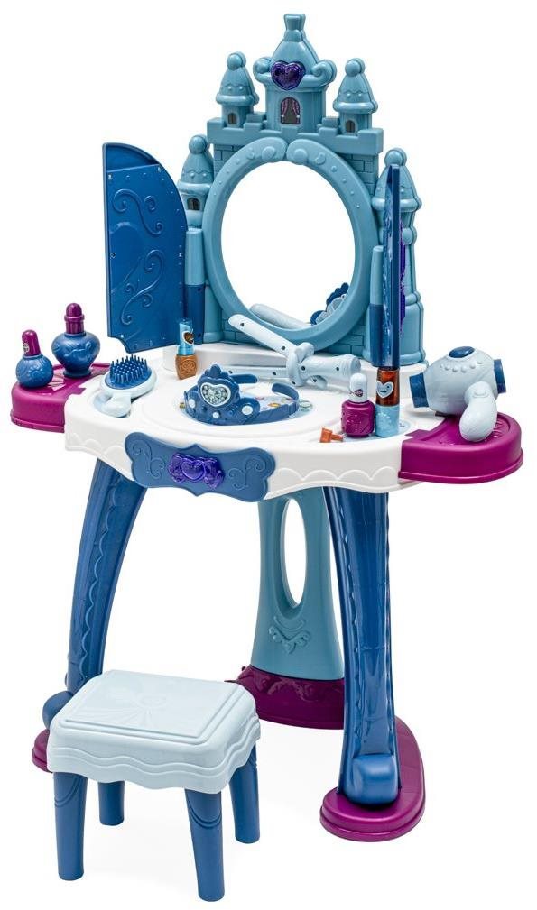 BABY MIX Detský toaletný stolík ľadový svet so svetlom, hudbou a...