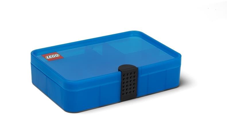 LEGO Úložný box s přihrádkami - modrá Úložný box