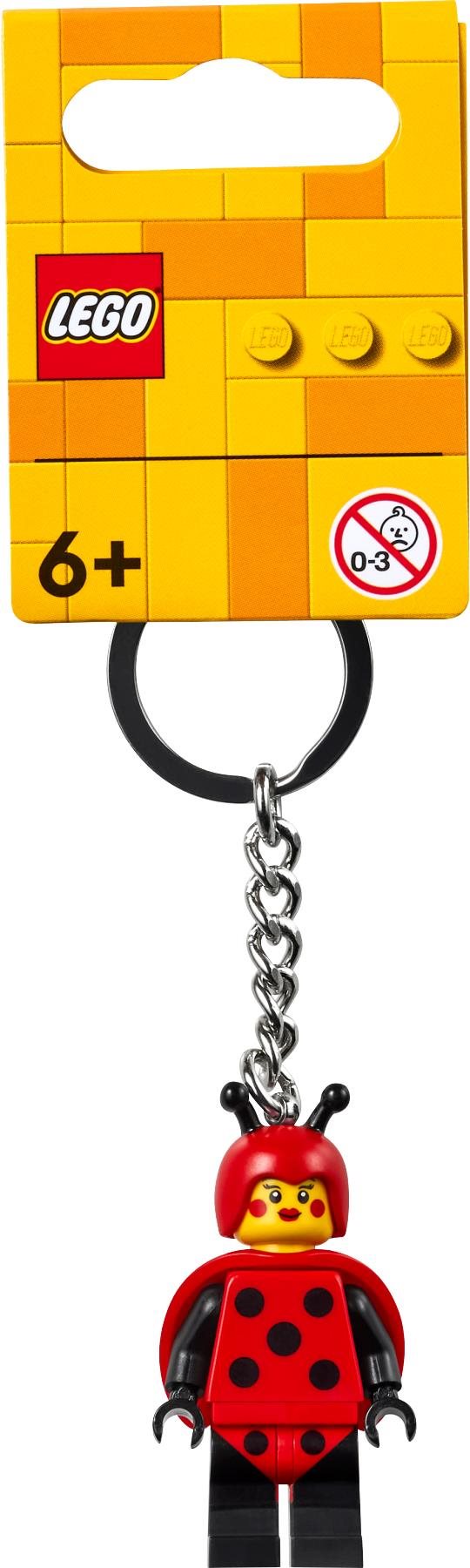 LEGO® Minifigurky 854157 Přívěsek na klíče – Dívka v kostýmu...