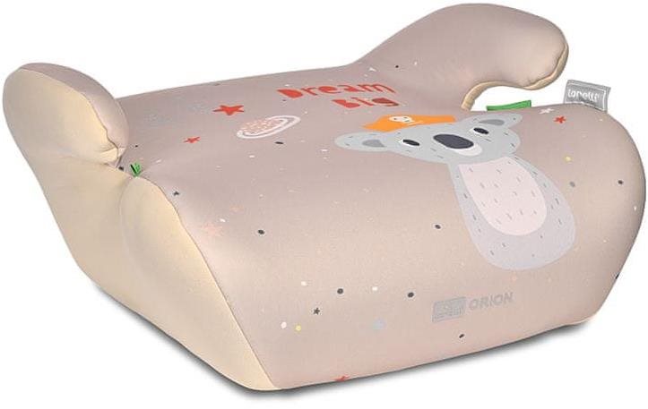Lorelli ORION 125-150 CM BEIGE KOALA Podsedák do auta