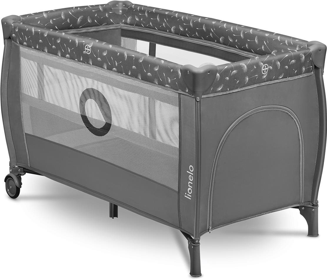 Lionelo Stefi Plus Grey White Utazó kiságy