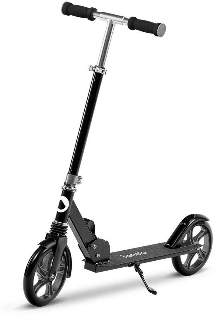 Lionelo Luca Black / Graphite Detská kolobežka