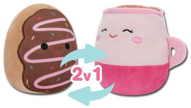 Squishmallows 2 v 1 donut Deja a latte Emery Plyšová hračka