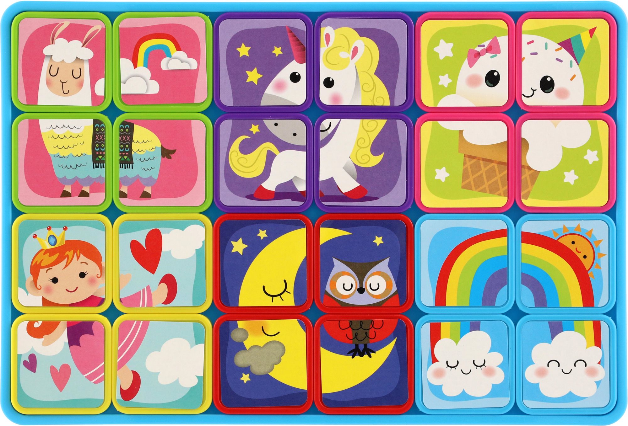 Teddies Magnetické doskové puzzle, Fantázia Puzzle
