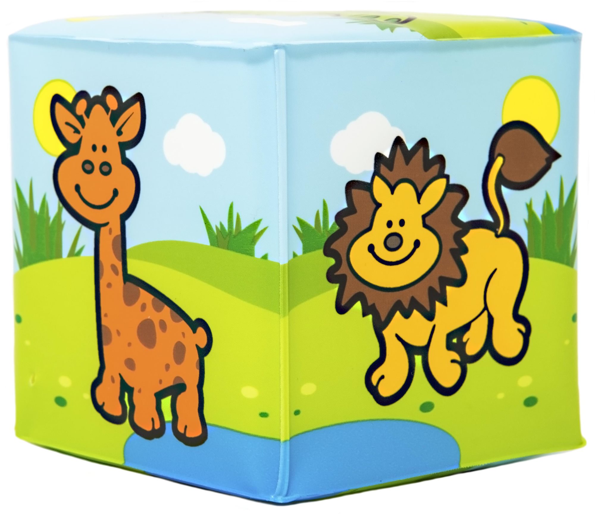 Teddies Kocka Moje prvé zvieratká Kocky pre deti