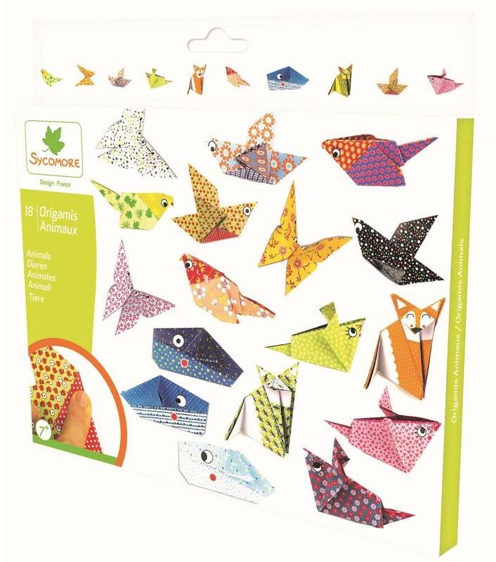 Sycomore Origami – Zvieratká Kreatívne tvorenie