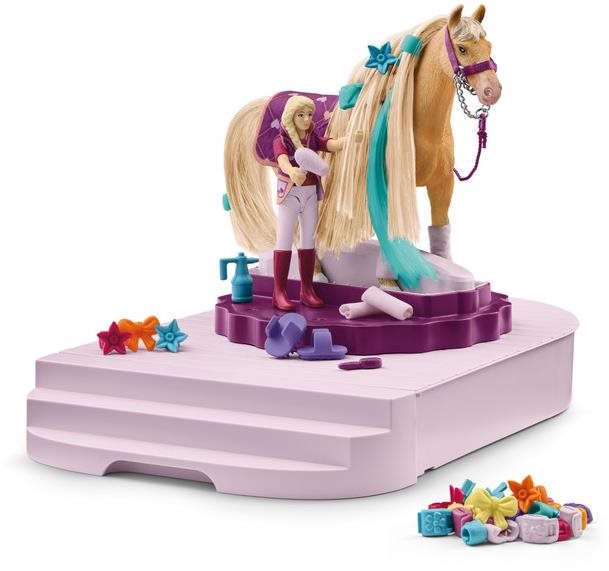 Schleich Hrebelcovacia stanica pre kone 42617 Set figúrok a...