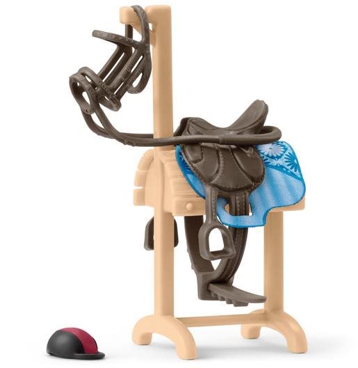 Schleich Lószerszám tartó állvány 42613 Figura kiegészítő