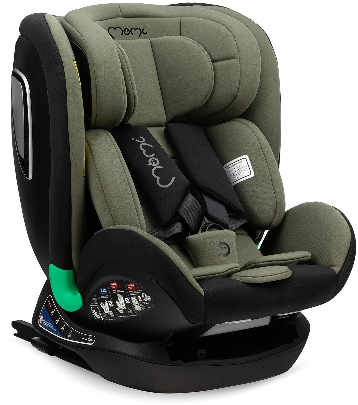 MoMi Urso iSize khaki Autosedačka