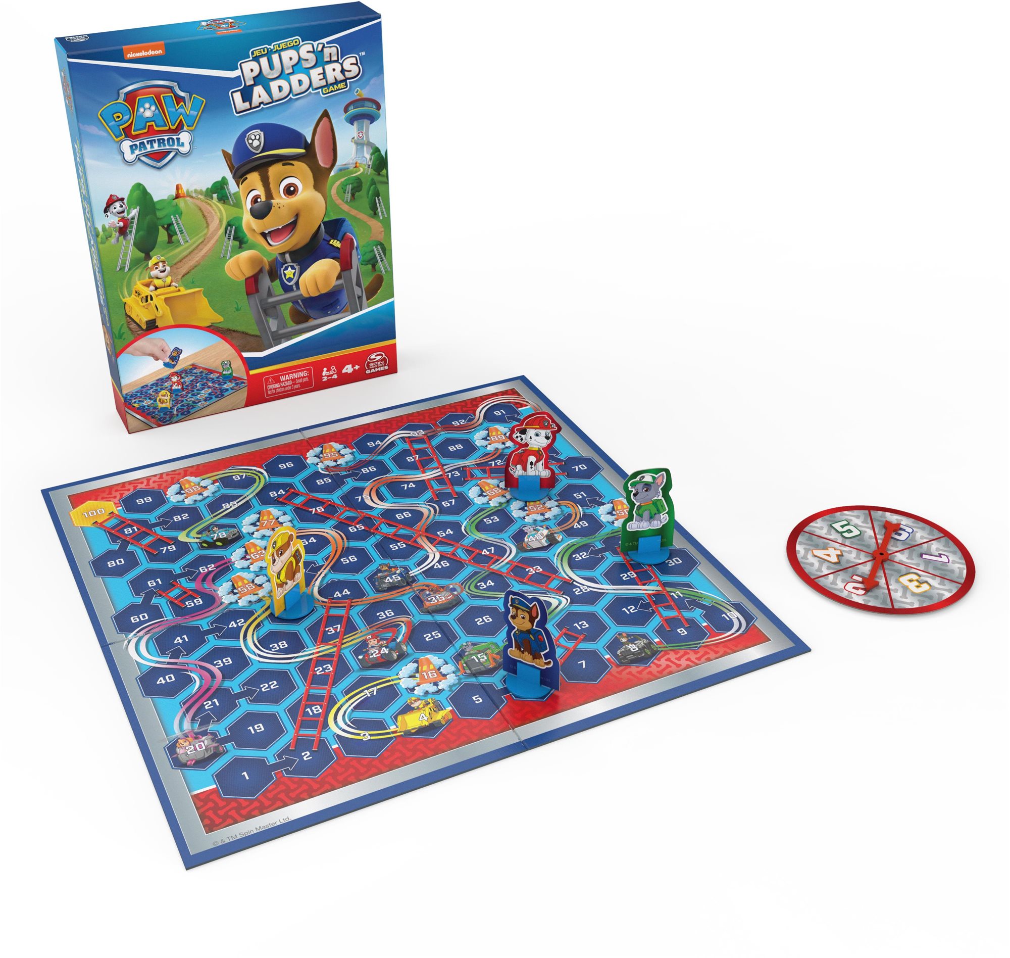 SMG Paw Patrol Leitern und Rutschen Brettspiel
