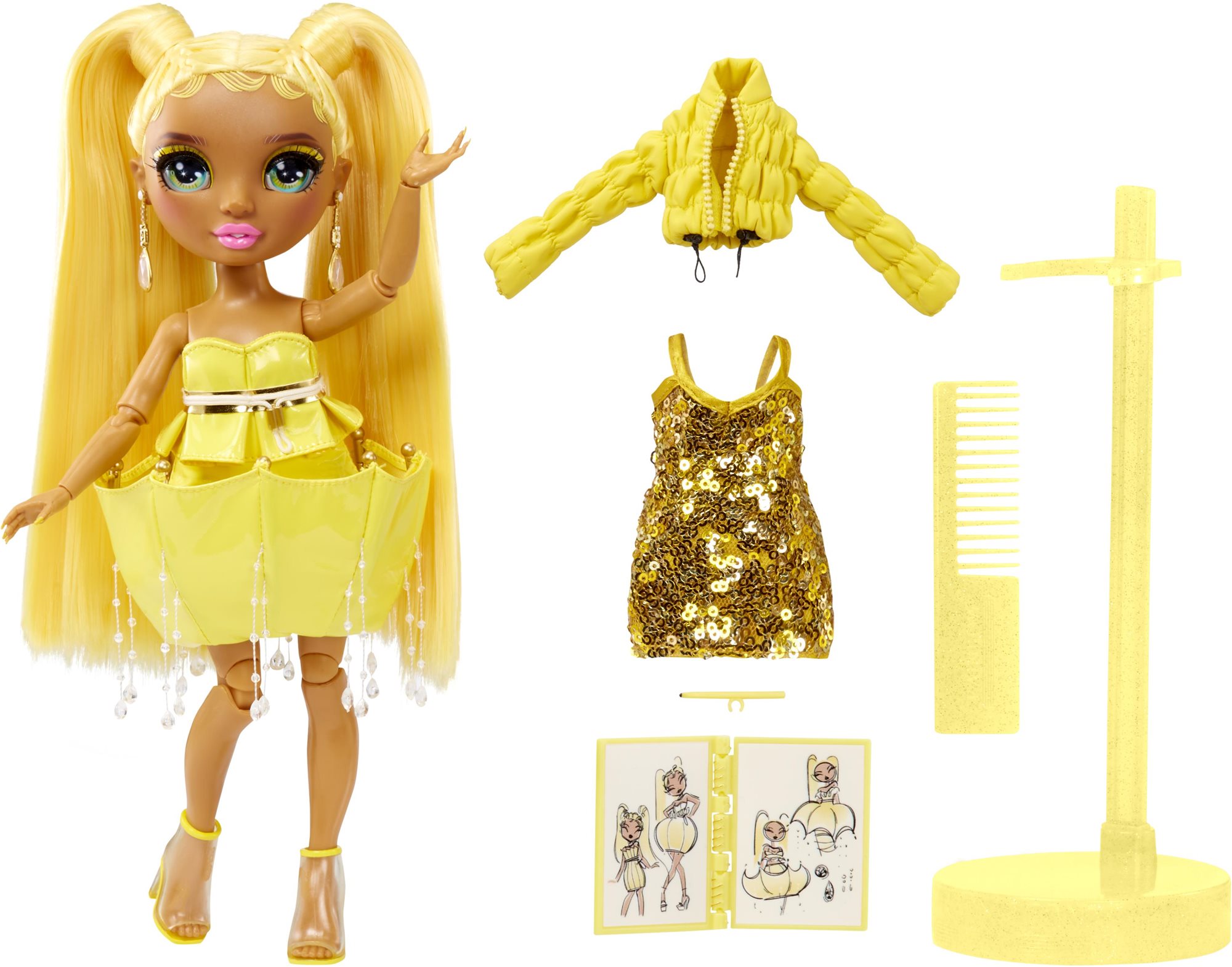 Rainbow High Fantastic fashion bábika – Sunny Madison Bábika