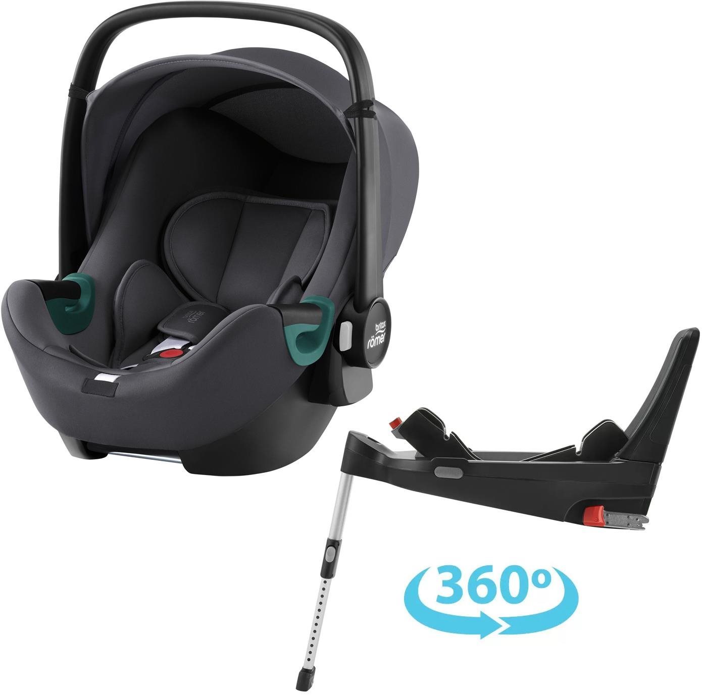 Britax Römer Baby-Safe 3 i-Size so základňou Flex Base 5Z Bundle...
