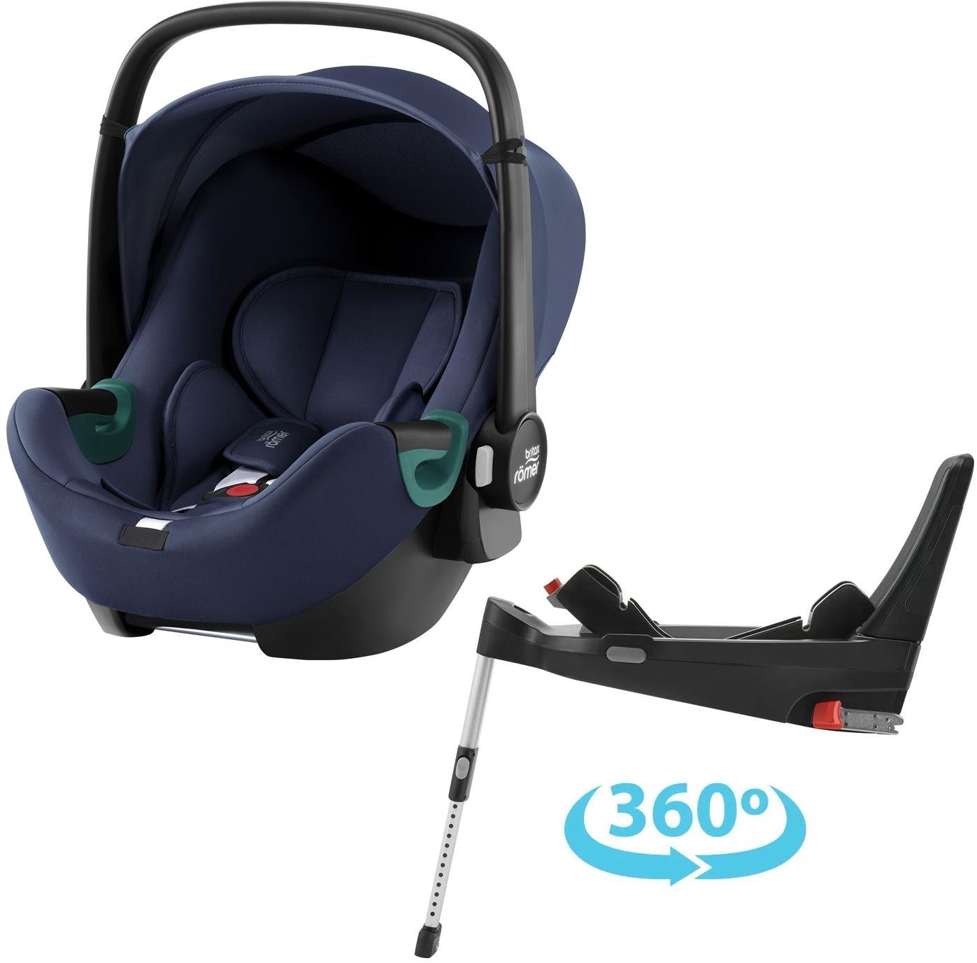Britax Römer Baby-Safe 3 i-Size so základňou Flex Base 5Z Bundle...