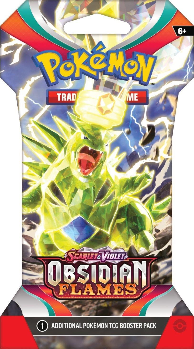 Pokémon TCG: SV03 Obsidian Flames – 1 Blister Booster Pokémon karty