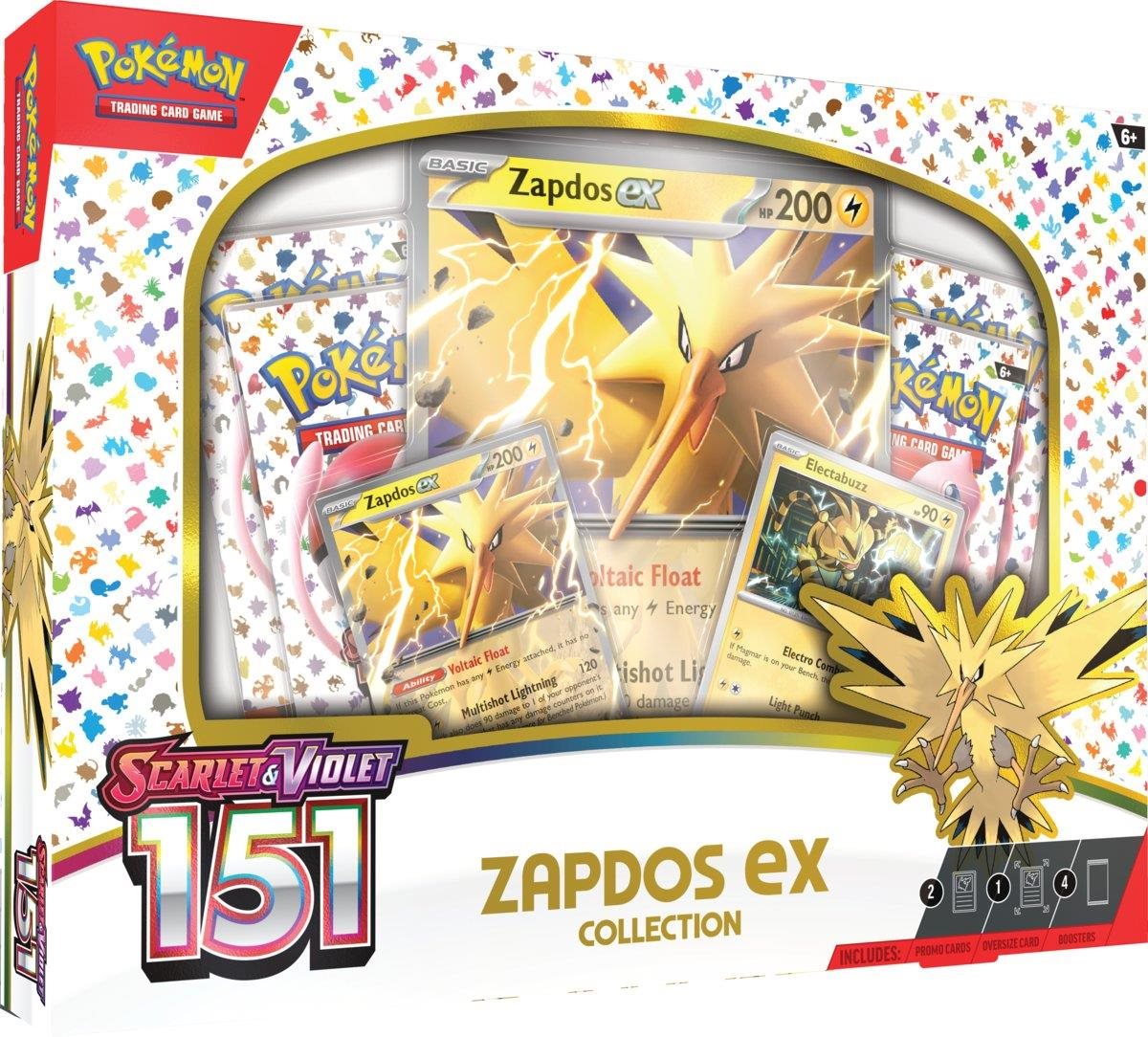 Pokémon TCG: SV01 Scarlet & Violet 151 - Zapdos ex Collection...