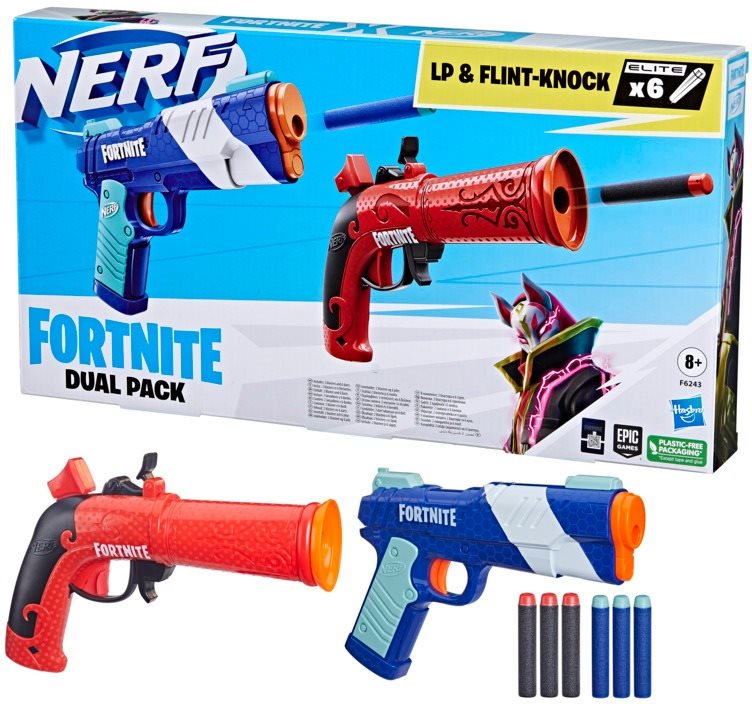 Nerf Fortnite Dual Pack Nerf pištoľ