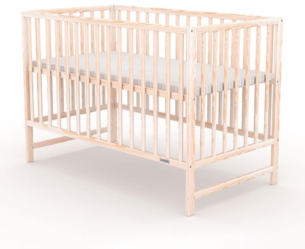 New Baby Basic prírodná Detská postieľka