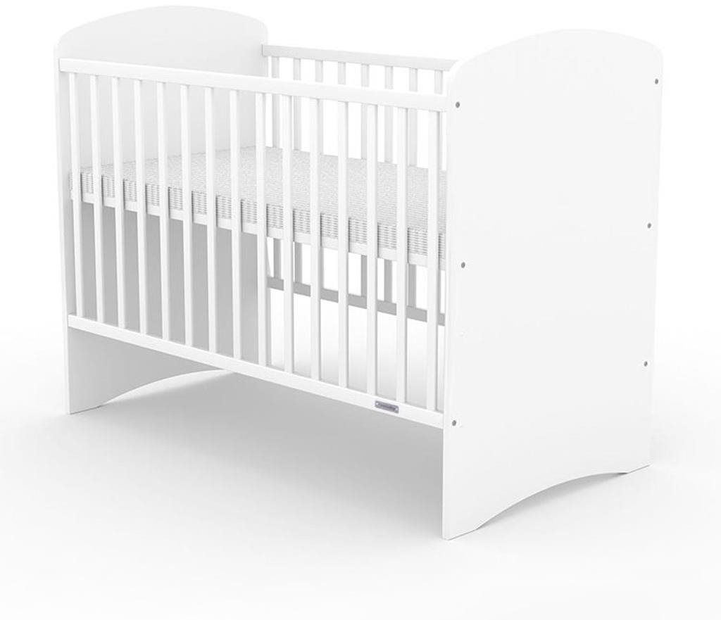 New Baby Leo biela Detská postieľka