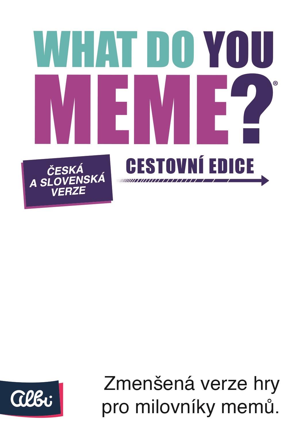 What Do You Meme–- Cestovná edícia Kartová hra