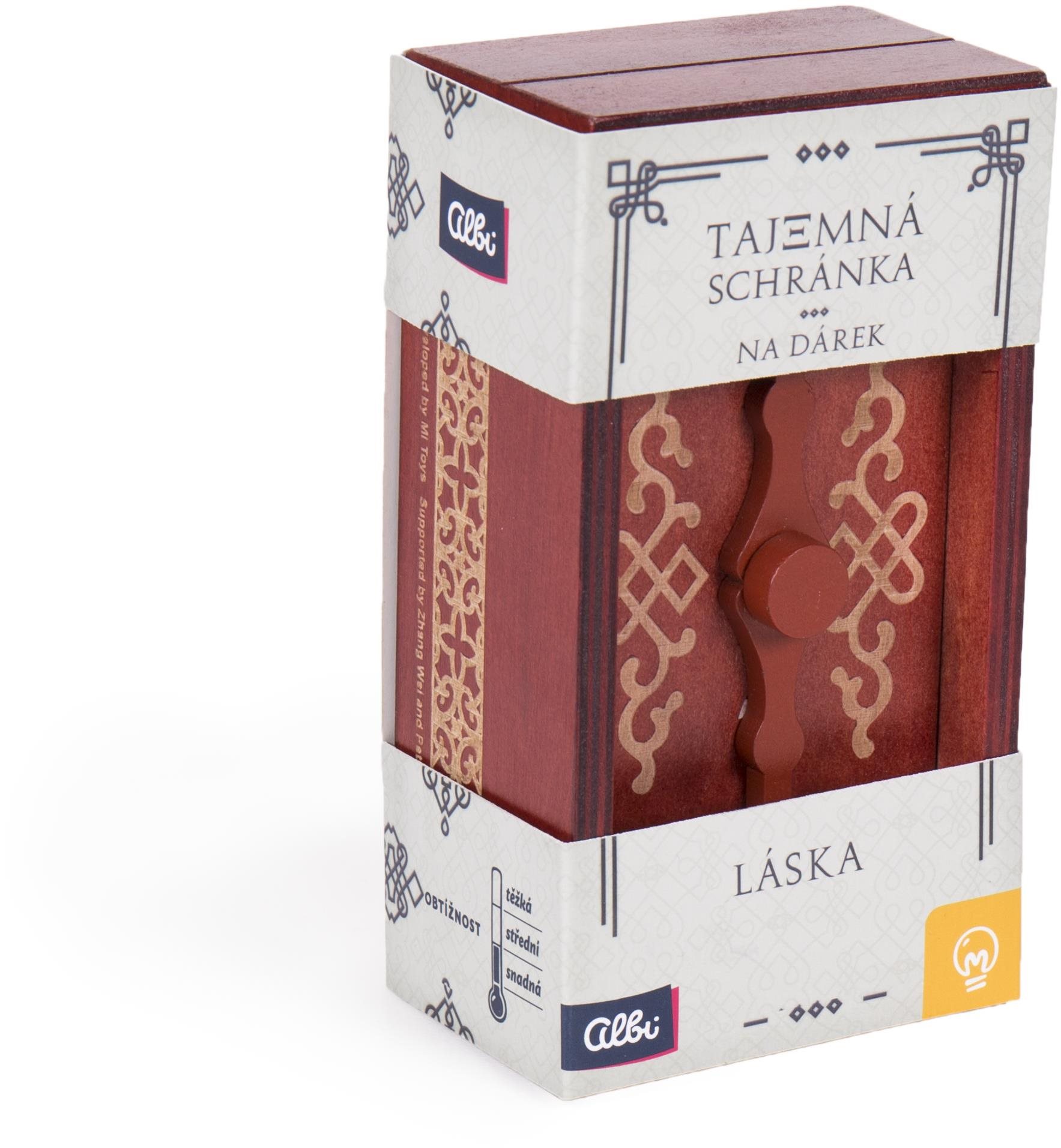 Tajomná schránka – láska Hlavolam