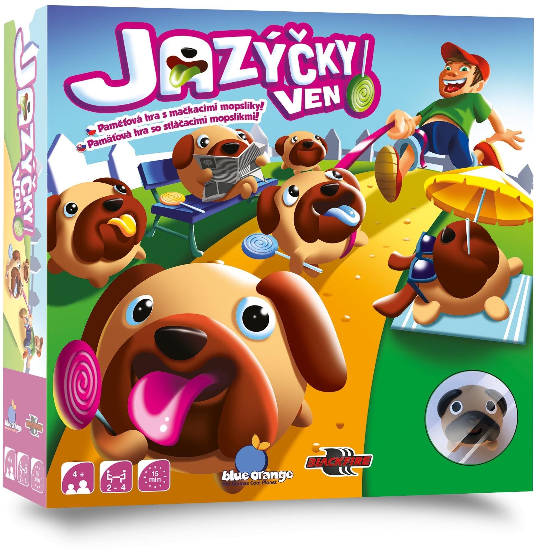 Jazýčky ven! Dosková hra