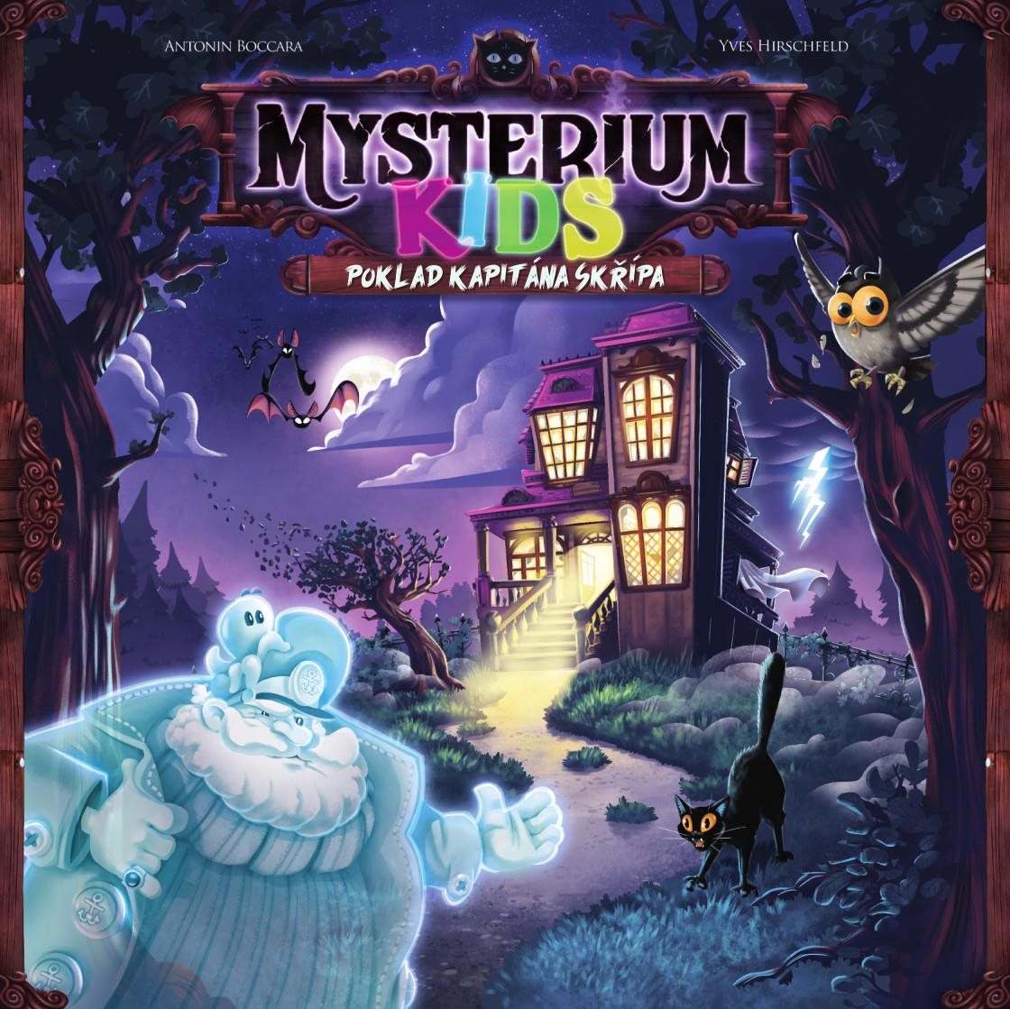 Mysterium Kids: Poklad kapitána Skřípa Dosková hra