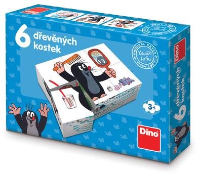 Dino Krtko Drevené kocky