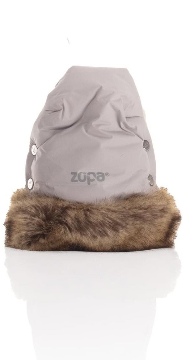 Zopa Zimné rukavice Fluffy 2 Foggy Grey Rukavice na kočík