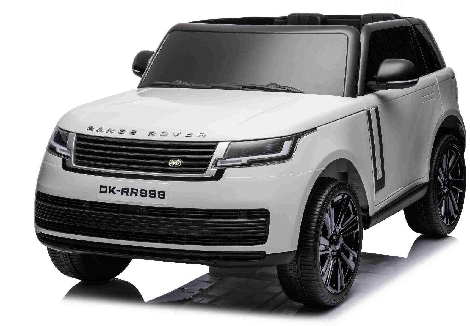 Range Rover, biele Elektrické auto pre deti