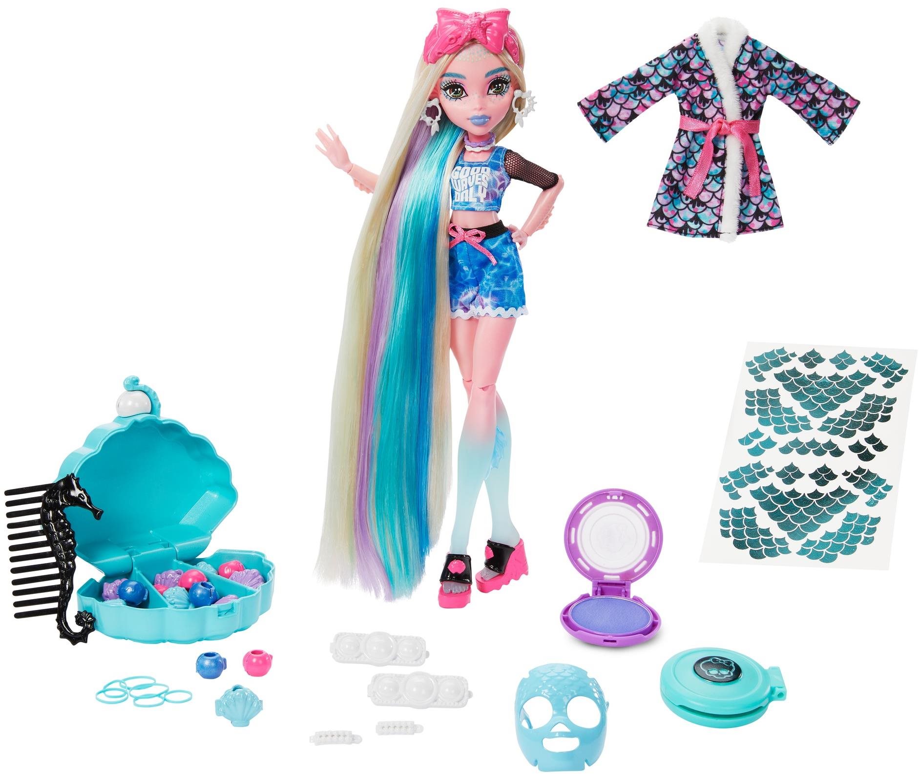 Monster High Bábika Lagoona a welldesový relax Bábika