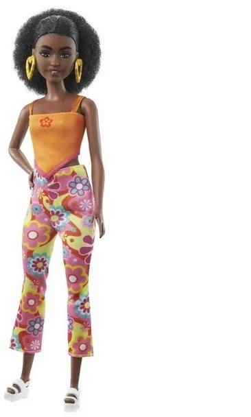 Barbie Modell - Blumen Retro Puppe