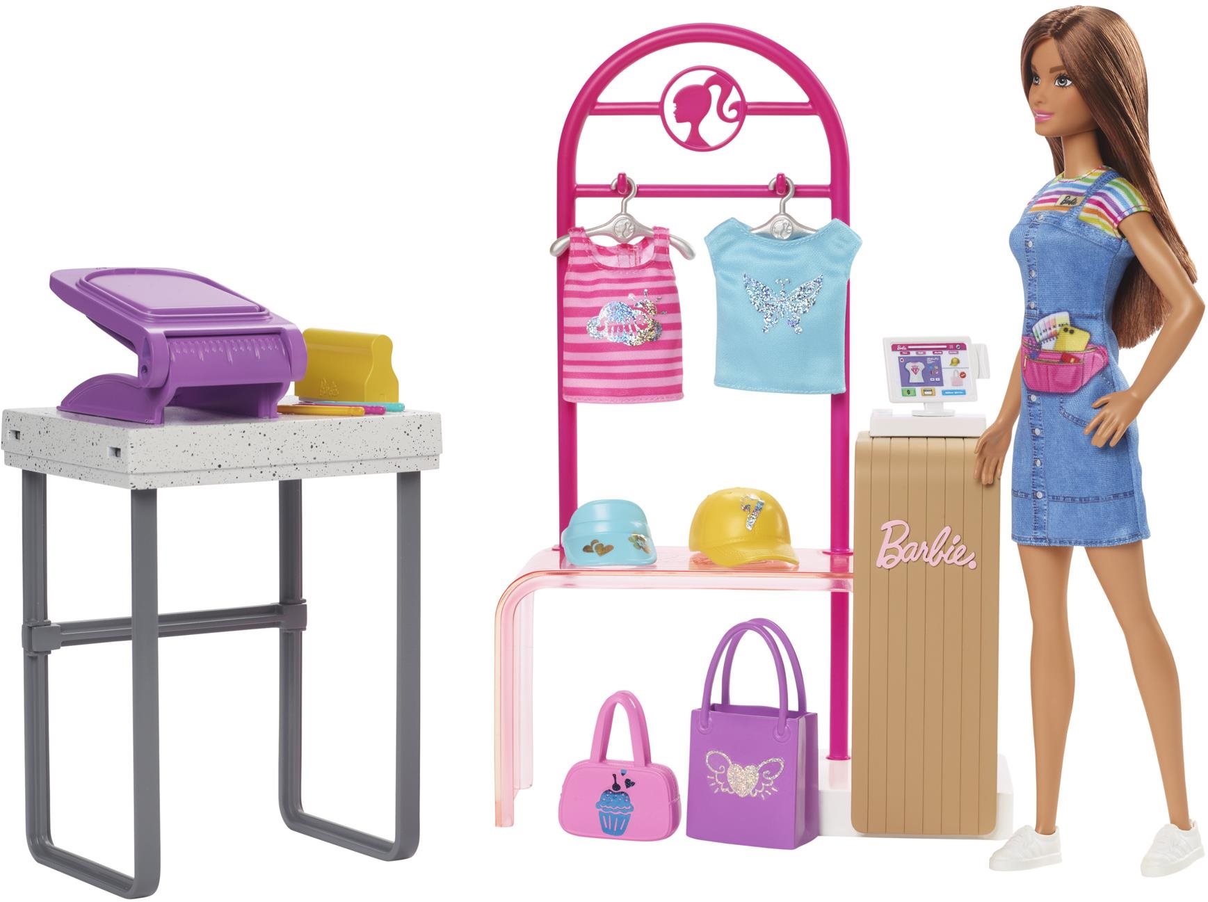 Barbie Módny dizajn štúdio s bábikou Bábika