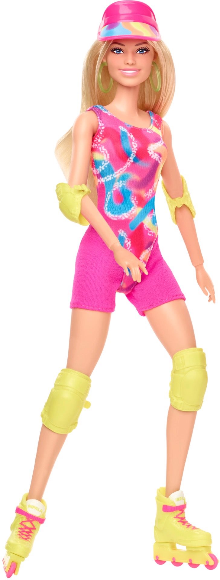 Barbie Barbie vo filmovom oblečení na kolieskových korčuliach Bábika
