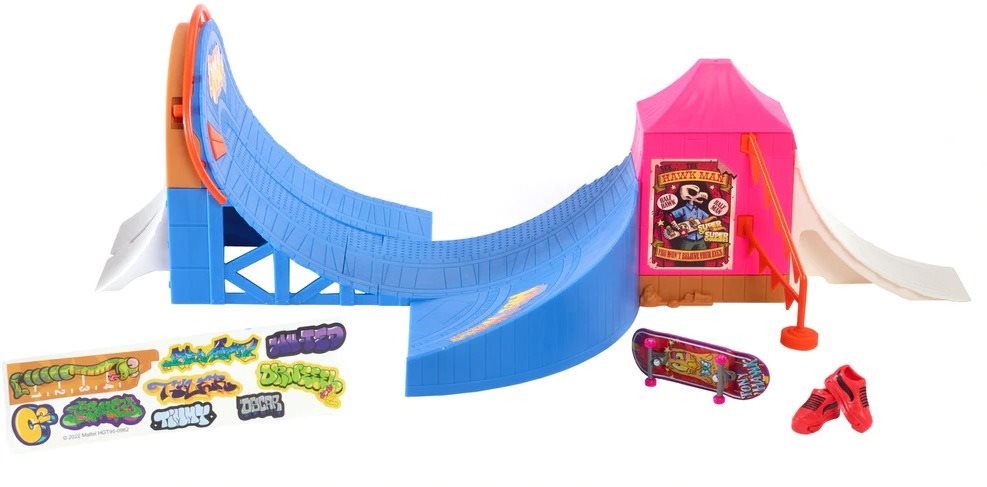 Hot Wheels Schlittschuhe Fun fingerboard skatepark Fingerboard Rampe