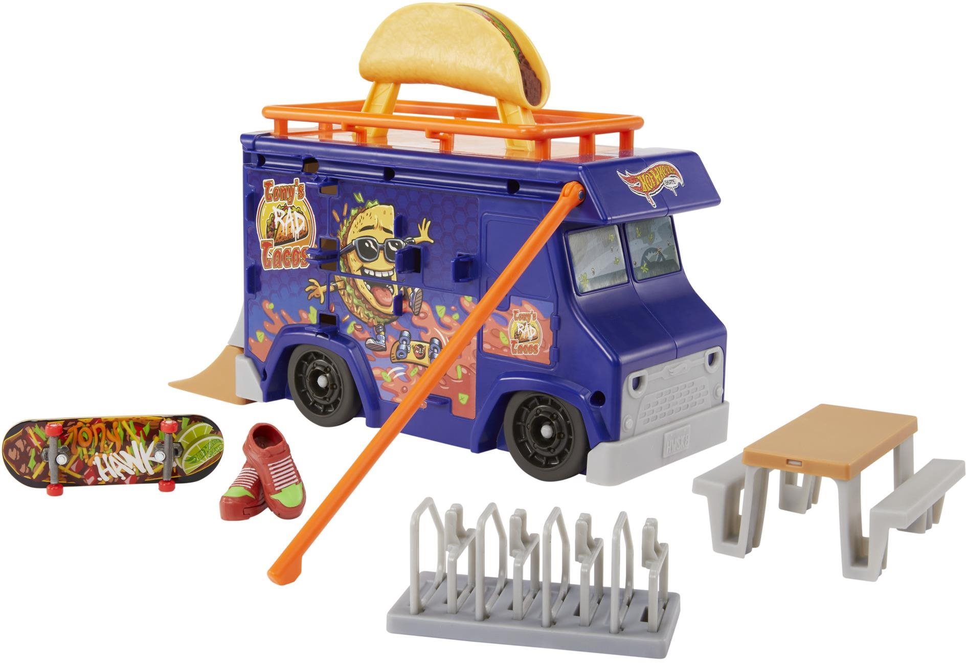 Hot Wheels Skates Fingerboard taco truck Fingerboard rampa