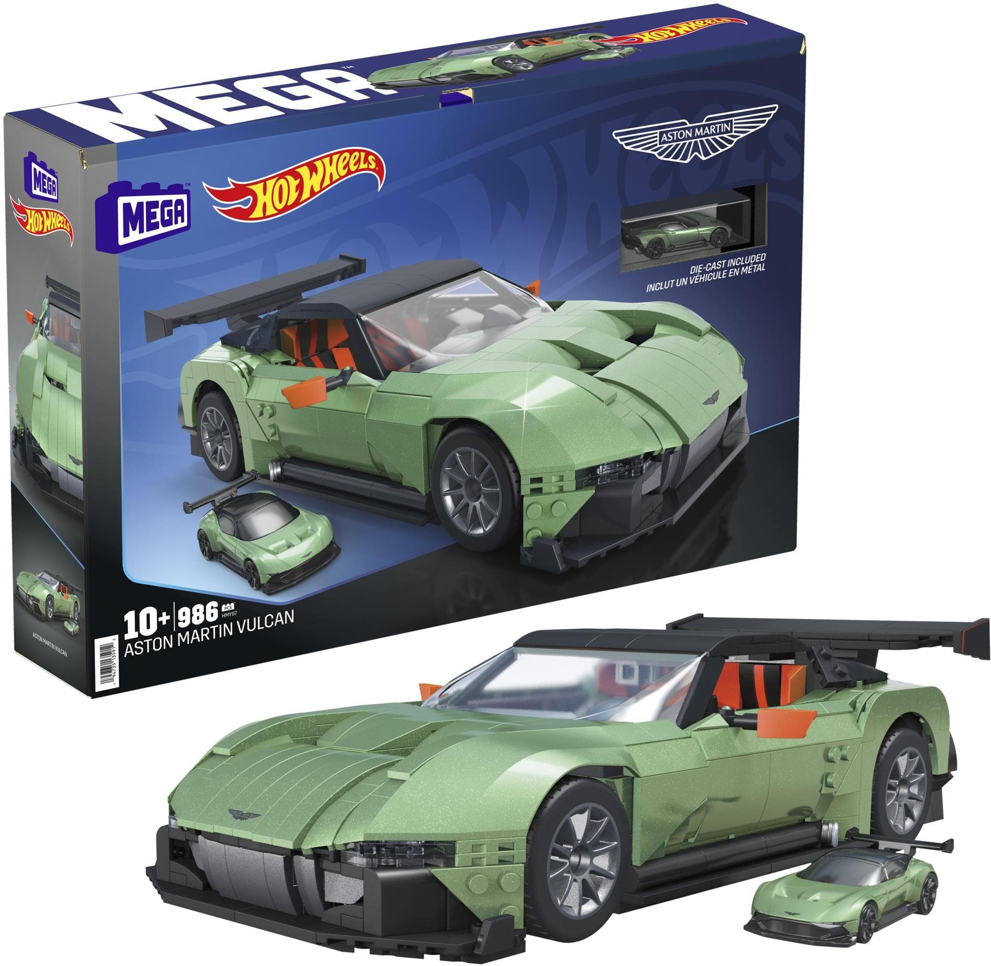 Mega Construx Hot Wheels Gyűjthető Aston Martin Vulcan Építőjáték