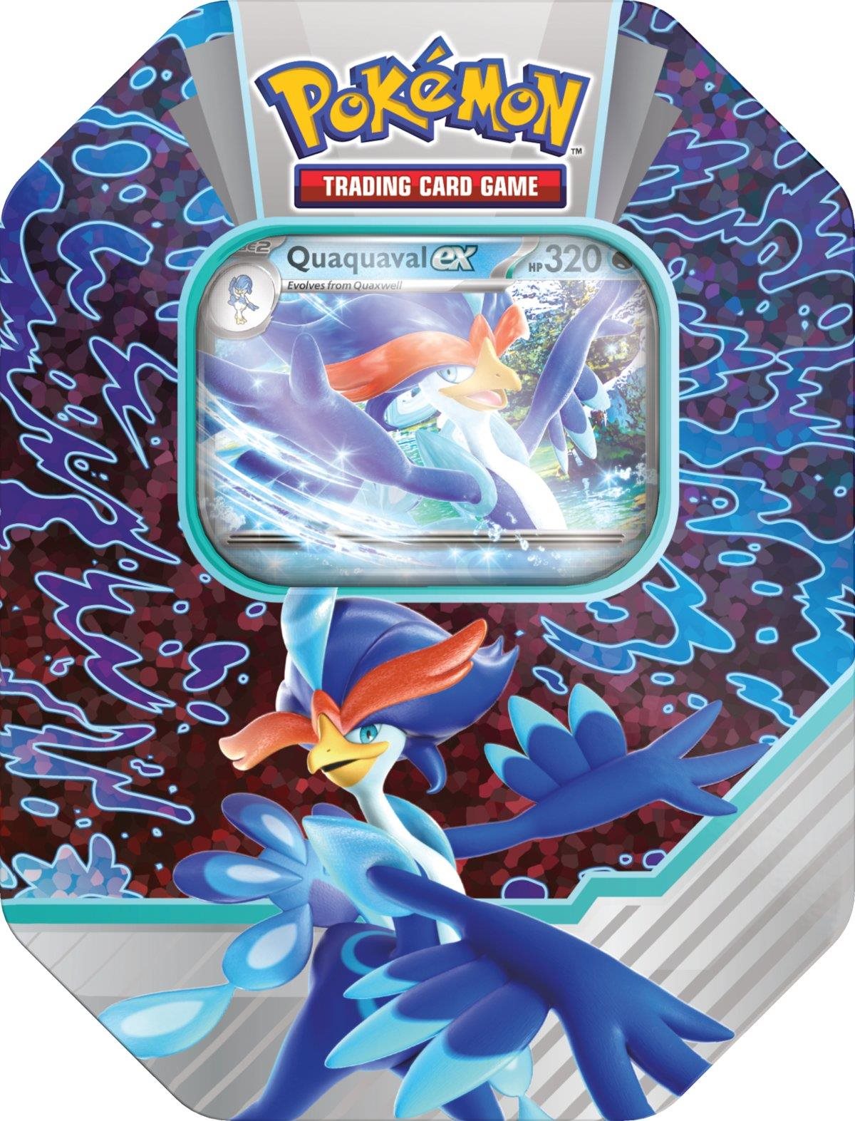 Pokémon TCG: Paldea Partner Tin - Quaquaval ex Pokémon Karten