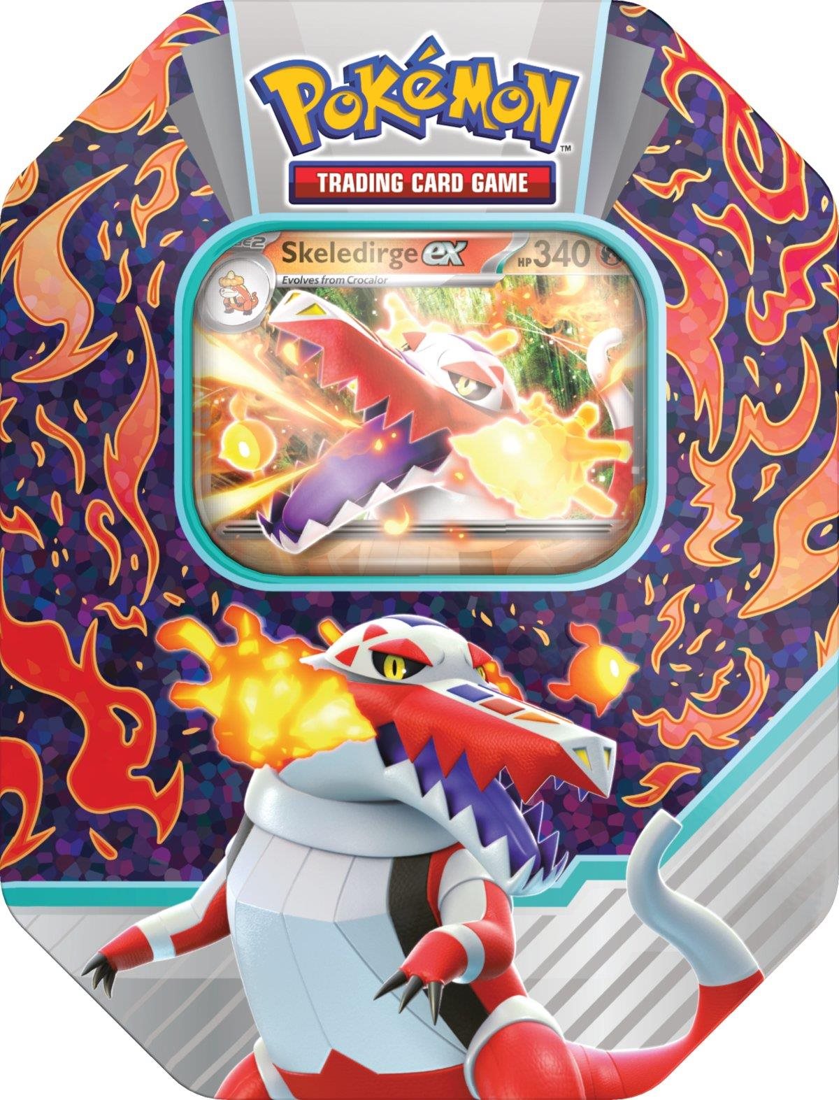 Pokémon TCG: Paldea Partner Tin - Skeledirge ex Pokémon kártya