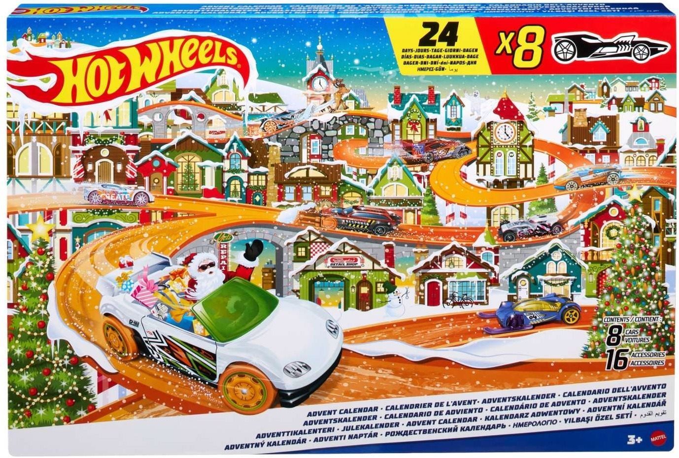 Hot Wheels Adventi naptár 2023 Adventi naptár