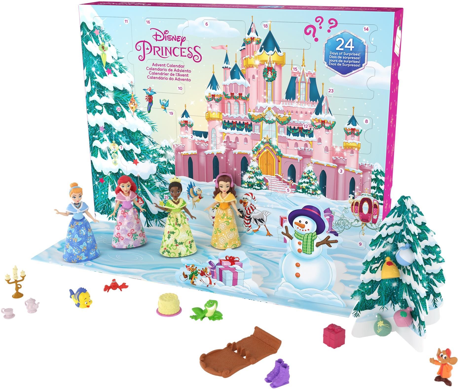 Disney Princess Adventi naptár kis babákkal 2023 Adventi naptár