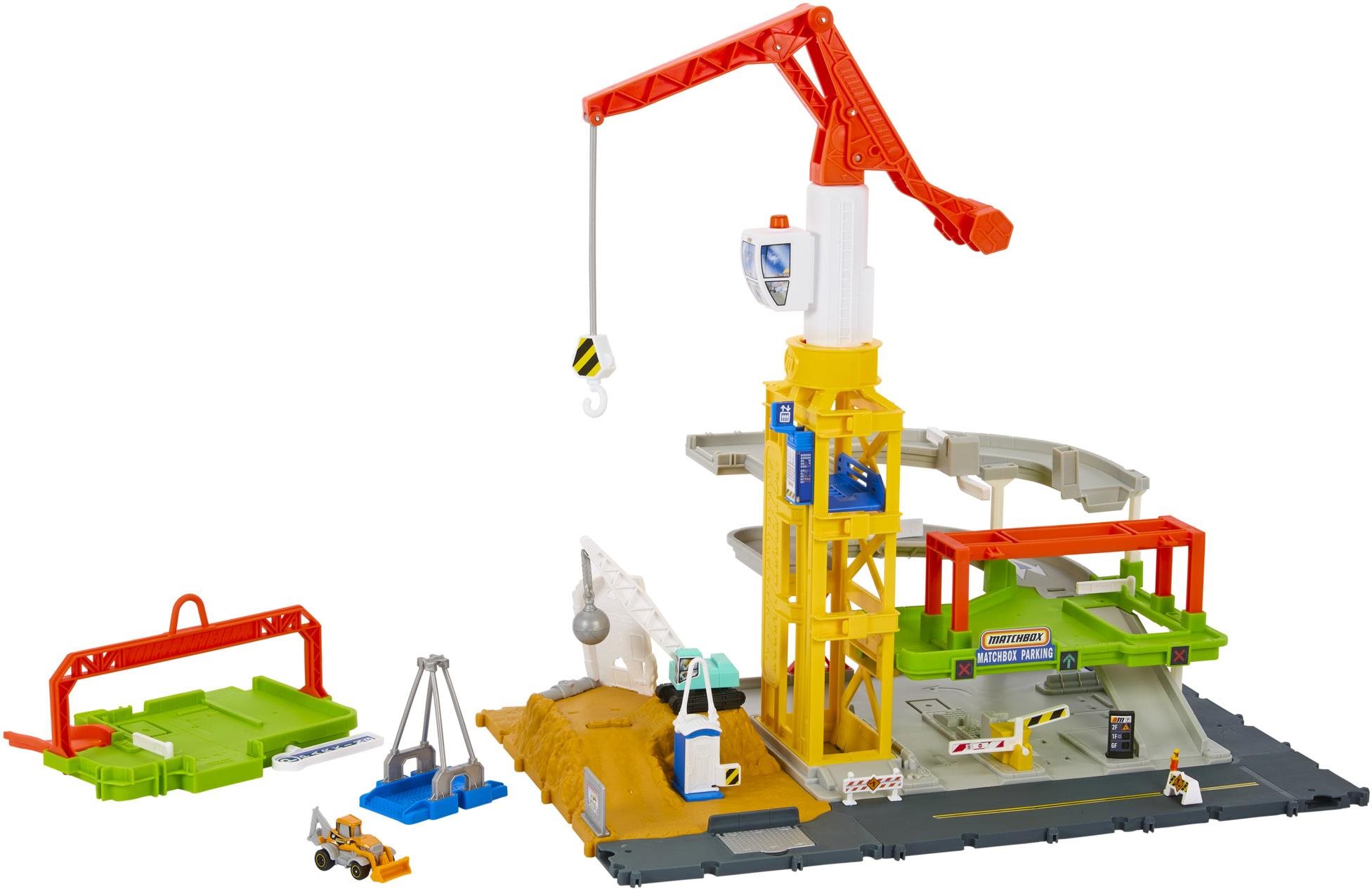 Matchbox Action Drivers Baustelle Spielzeug-Garage