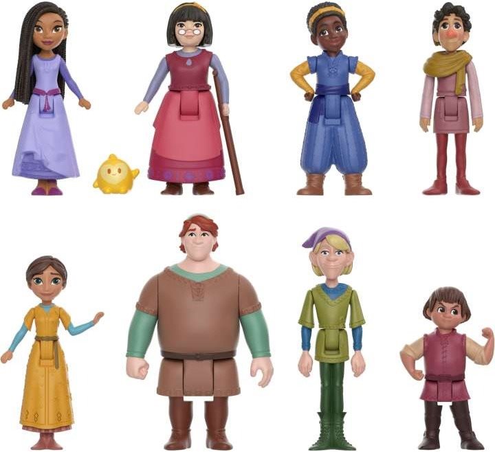 Disney Wunsch-Set mit Minifiguren Puppe