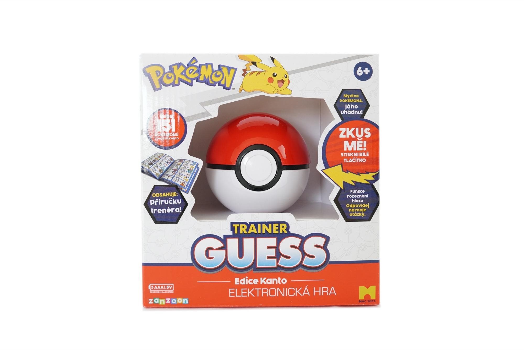 Mac Toys Pokémon trainer guess Gesellschaftsspiel