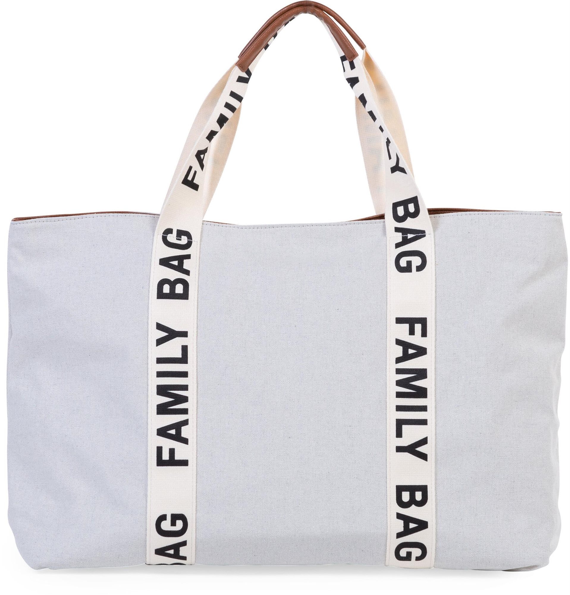 CHILDHOME Family Bag Canvas Off White Cestovná taška