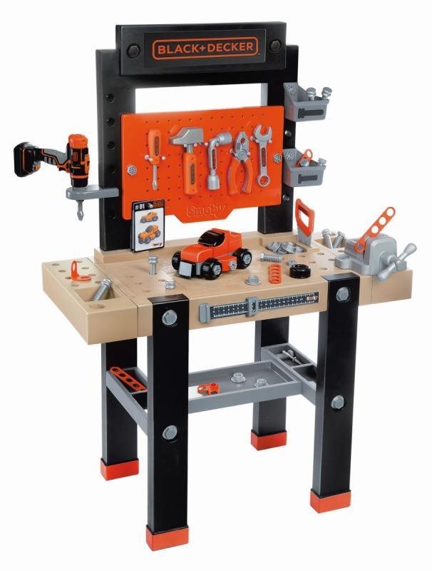 Smoby Black and Decker - Bricolo Center műhely Játék szerszám