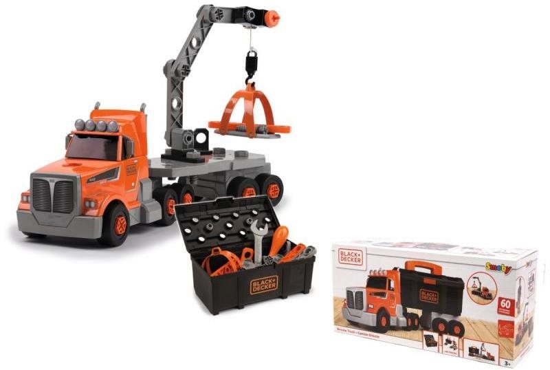 Smoby Black & Decker Bricolo Truck mit Werkzeug Auto