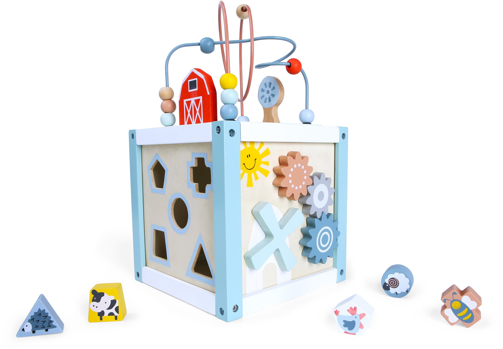 Zopa Aktivity kocka 20 cm Motorický labyrint