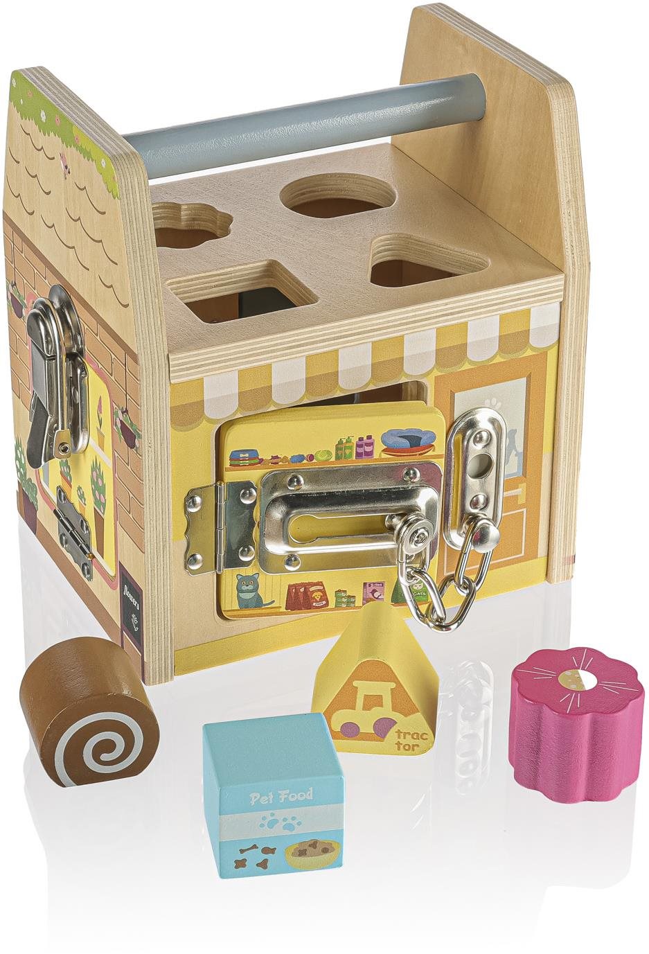 Zopa Montessori kocka Kirakós játék