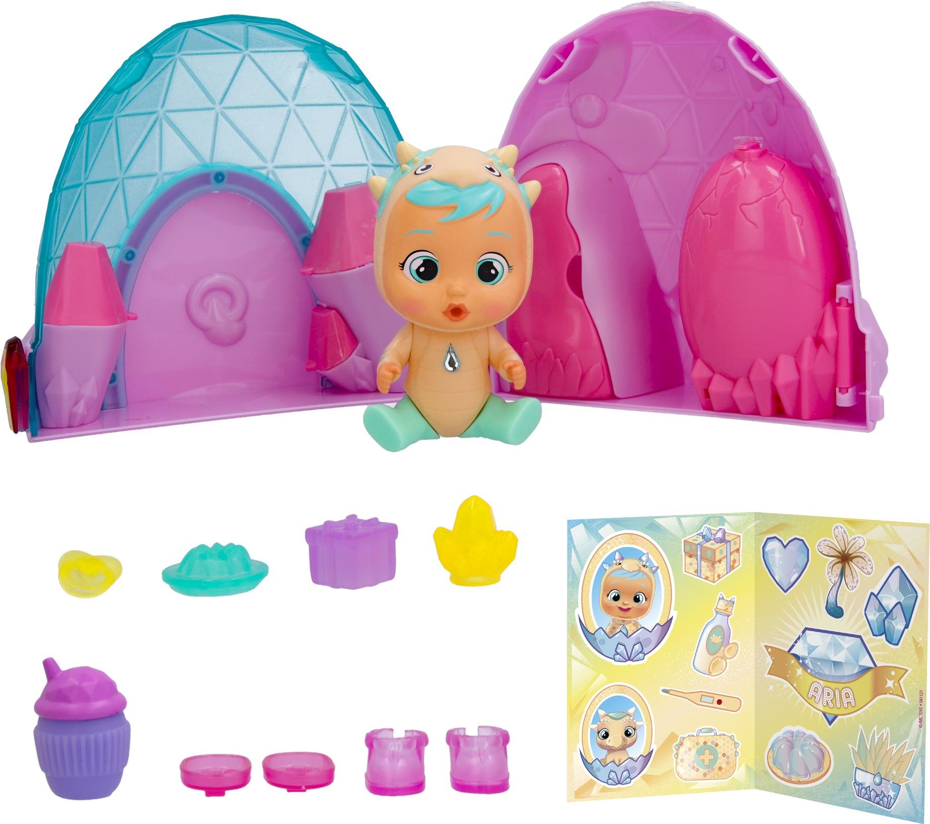 Cry Babies Megic Tears Icy World Dinosaury Bábika
