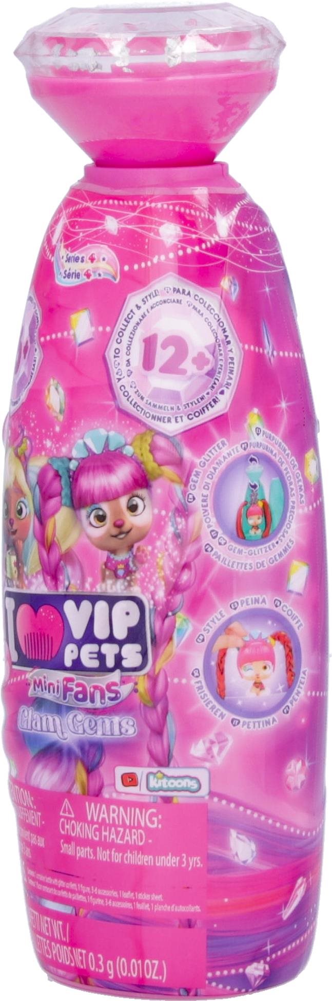 VIP Pets Mini Fans Glam Gems 4. sorozat Figura